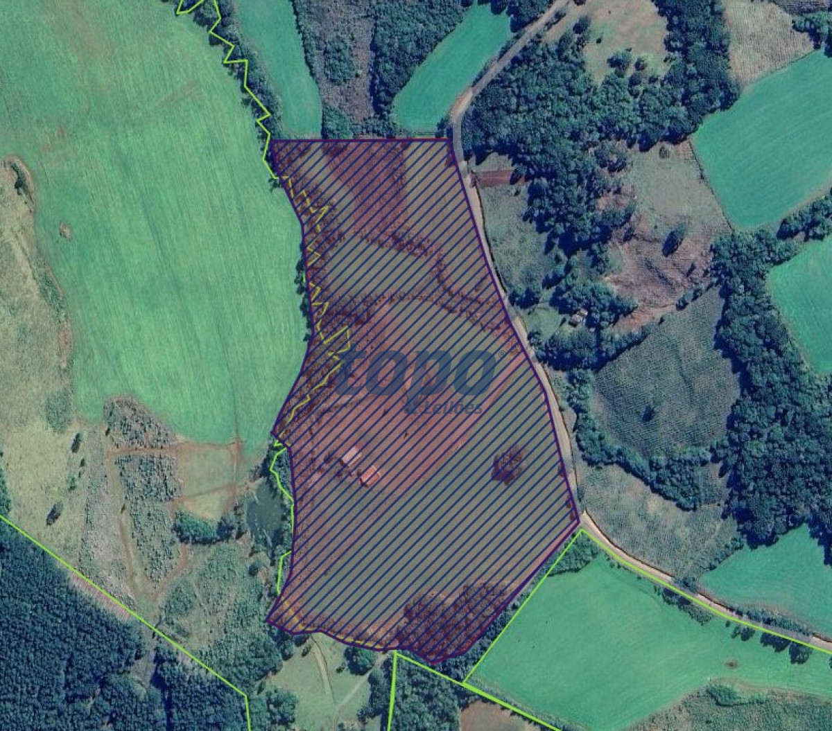 Lote 1 - imóvel rural - fração ideal de 39.422,02m² - vila santa catarina - zona rural - são josé do cerrito/sc