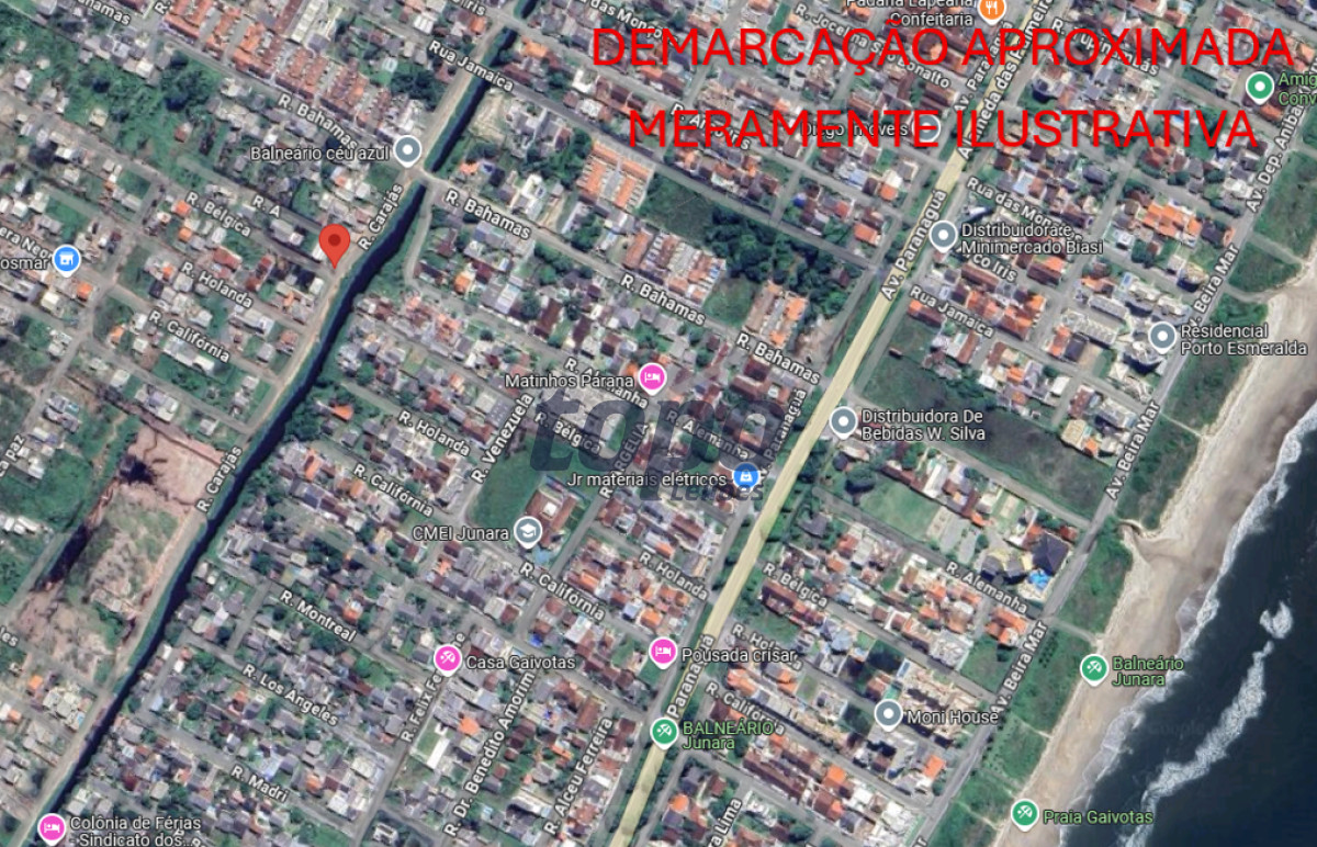Lote 7 - lote 01 - quadra m - balneário dos corais - matinhos/pr